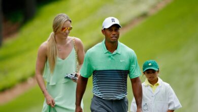 Lindsey Vonn and Tiger Woods
