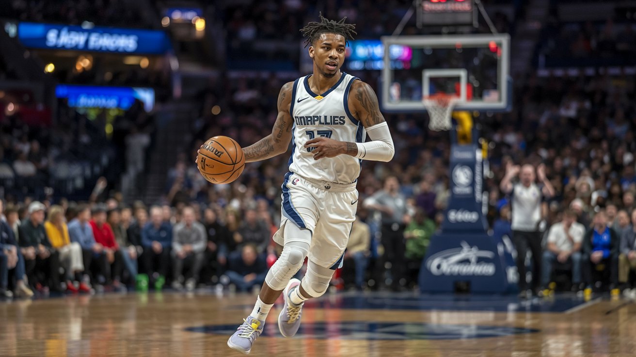 Ja Morant Action Shot