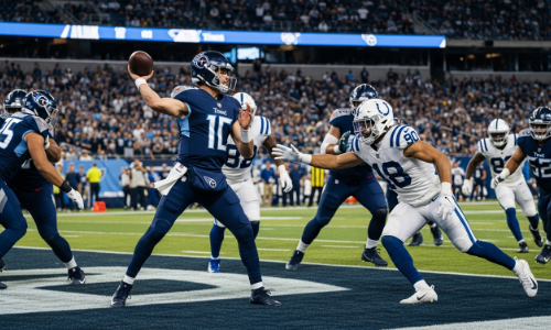 Tennessee Titans vs Colts Match Player Stats