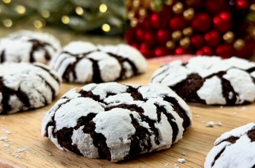 Chocolate Crinkle Cookies
