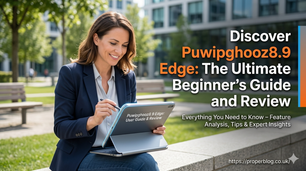 Discover Puwipghooz8.9 Edge: The Ultimate Beginner’s Guide and Review