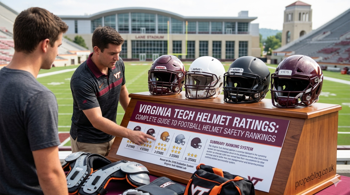 Virginia Tech Helmet Ratings