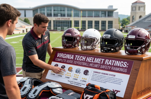 Virginia Tech Helmet Ratings