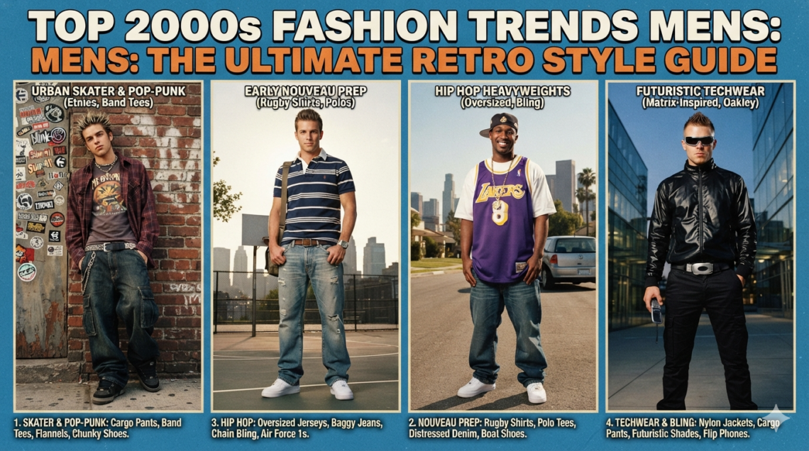 2000s fashion trends mens