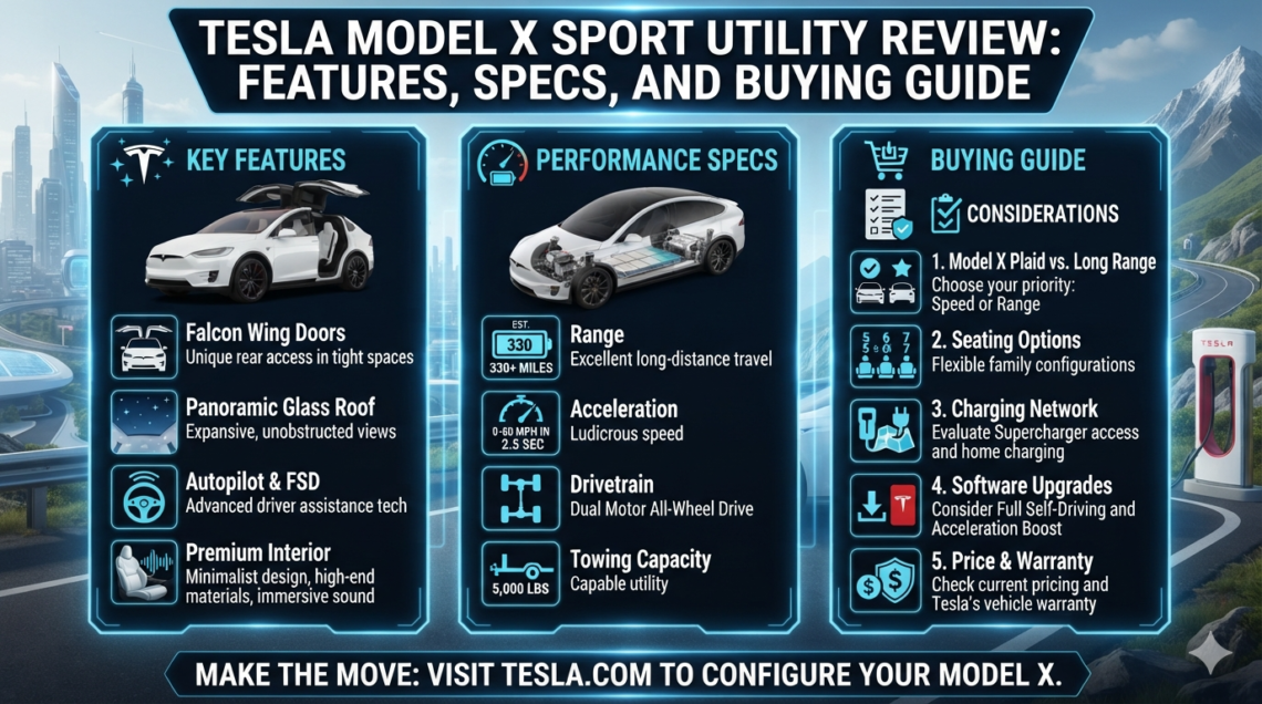 tesla model x sport utility