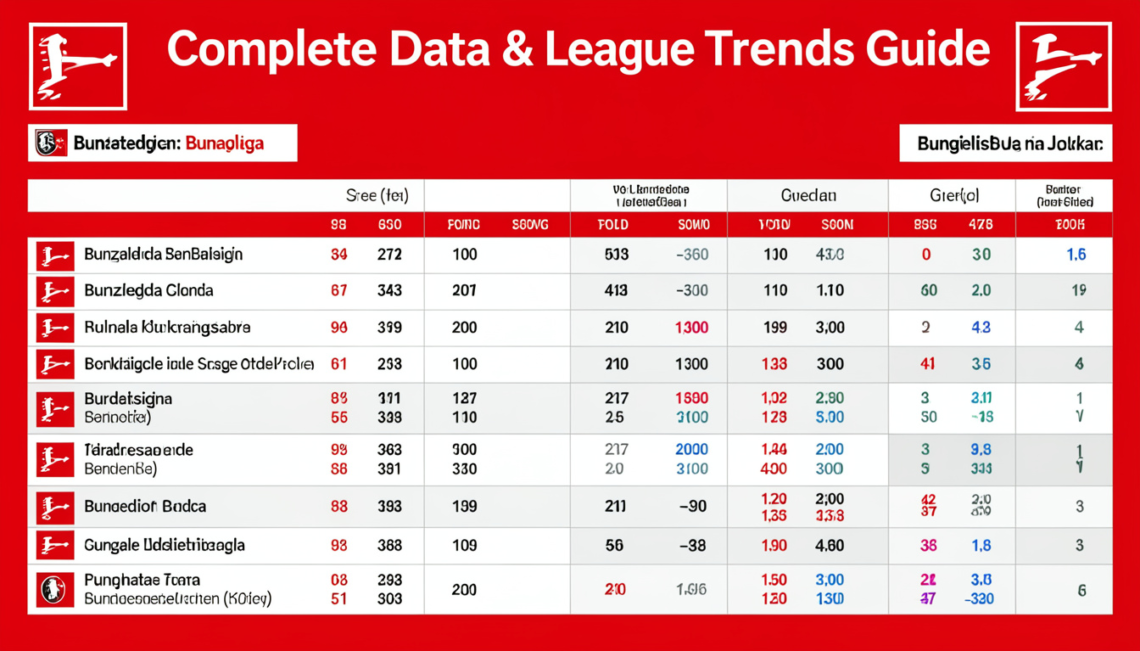 Estadísticas de Bundesliga